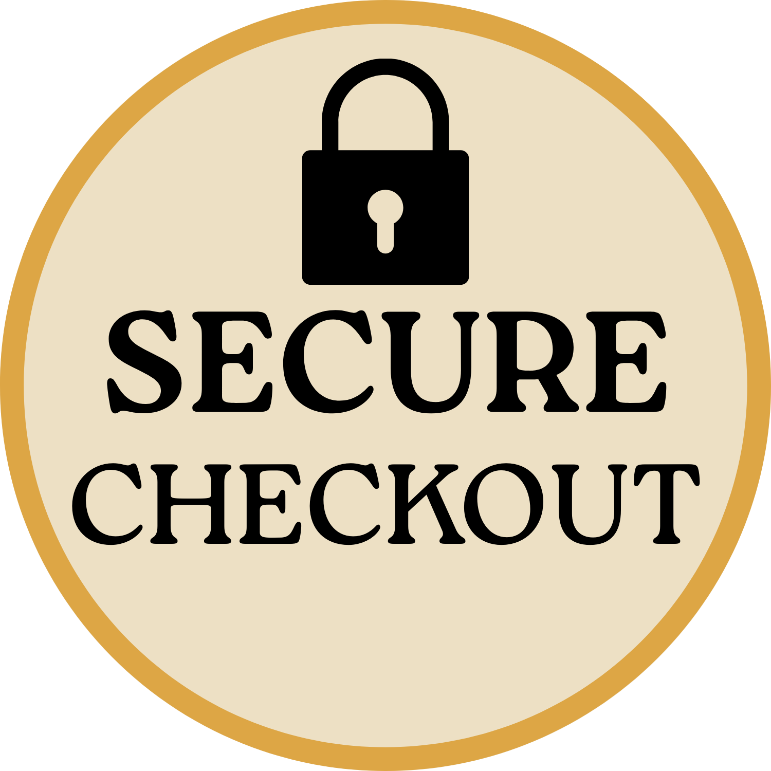 Secure Checkout medallion - light version